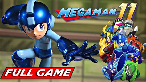 mega man 11 gameplay|mega man 11 full game.